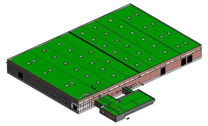 Projet : Bâtiment industriel COMEGE