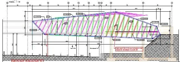 Project: Autogrill / APRR steel footbridge