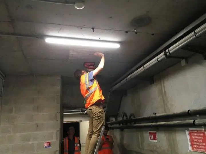 Team in the office or on site