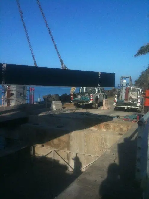 Projet : Pont de la digue Chaleix